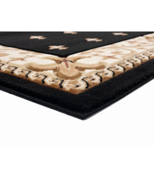 United Weavers Bristol Black 2050-11670 1 ft. 10 in. X 2 ft. 8 in. Rectangle Rug