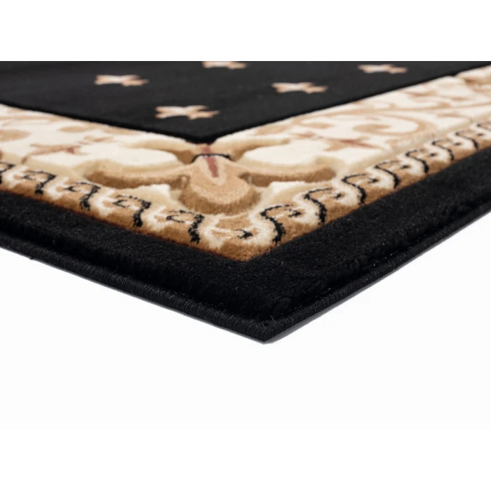 United Weavers Bristol Black 2050-11670 2 ft. 7 in. X 7 ft. 4 in. Rectangle Rug