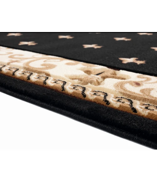 United Weavers Bristol Black 2050-11670 1 ft. 10 in. X 2 ft. 8 in. Rectangle Rug