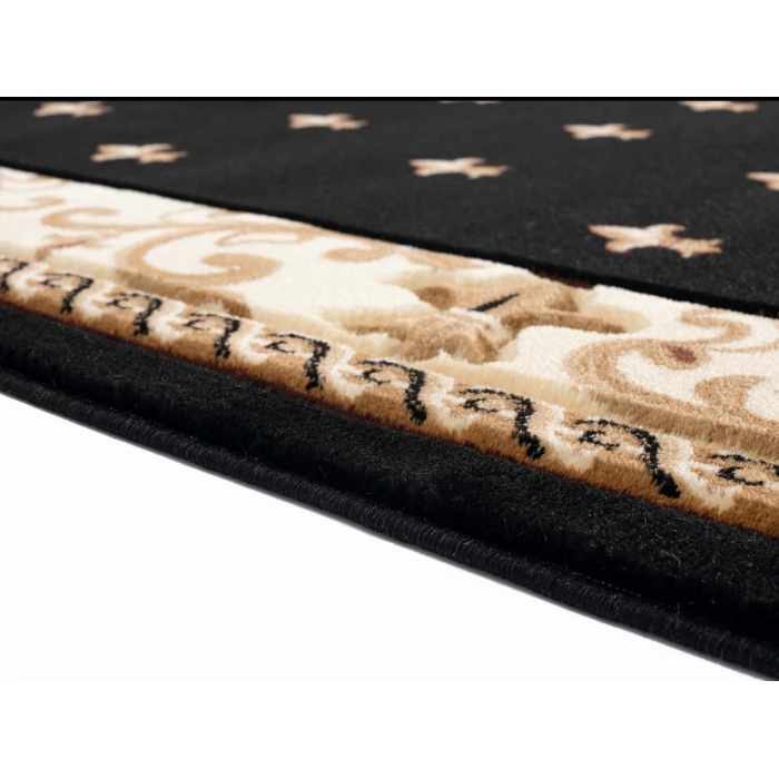 United Weavers Bristol Black 2050-11670 2 ft. 7 in. X 7 ft. 4 in. Rectangle Rug