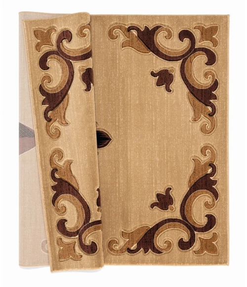 United Weavers Bristol Beige 2050-11726 7 ft. 10 in. Round Round Rug