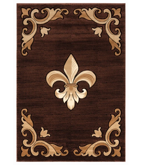 United Weavers Bristol Brown 2050-11750 1 ft. 10 in. X 2 ft. 8 in. Rectangle Rug