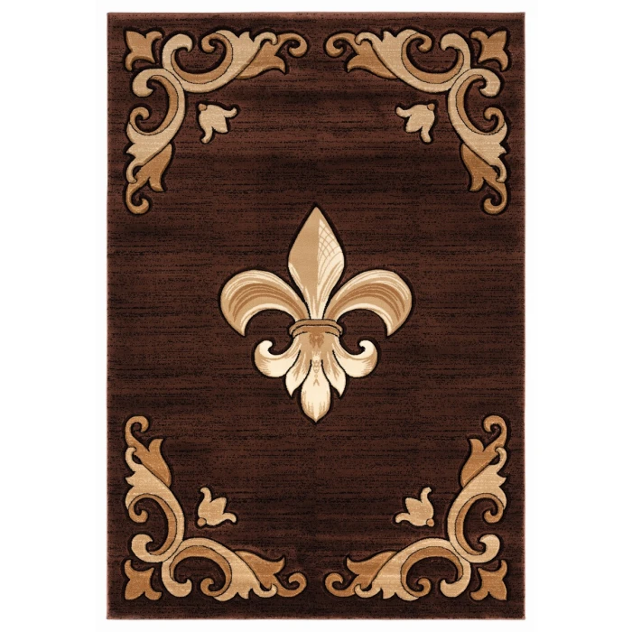 United Weavers Bristol Brown 2050-11750 7 ft. 10 in. X 10 ft. 6 in. Rectangle Rug