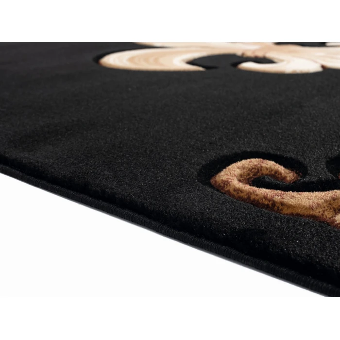 United Weavers Bristol Black 2050-11770 1 ft. 10 in. X 2 ft. 8 in. Rectangle Rug