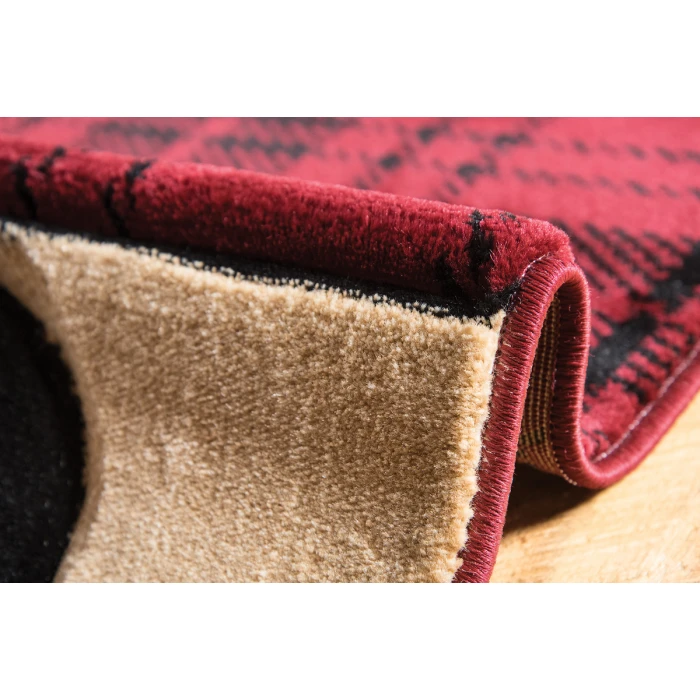 United Weavers Cottage Burgundy 2055-41434 2 ft. 7 in. X 7 ft. 4 in. Rectangle Rug