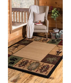 United Weavers Cottage Beige 2055-41526 1 ft. 10 in. X 2 ft. 8 in. Rectangle Rug