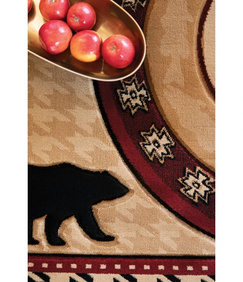 United Weavers Cottage Beige 2055-41626 7 ft. 10 in. X 10 ft. 6 in. Rectangle Rug