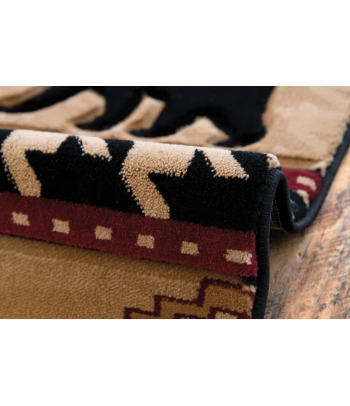 United Weavers Cottage Beige 2055-41626 7 ft. 10 in. X 10 ft. 6 in. Rectangle Rug