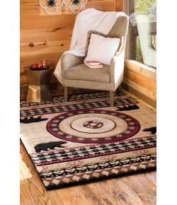 United Weavers Cottage Beige 2055-41626 1 ft. 10 in. X 2 ft. 8 in. Rectangle Rug