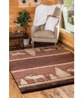 United Weavers Cottage Brown 2055-41750 1 ft. 10 in. X 2 ft. 8 in. Rectangle Rug