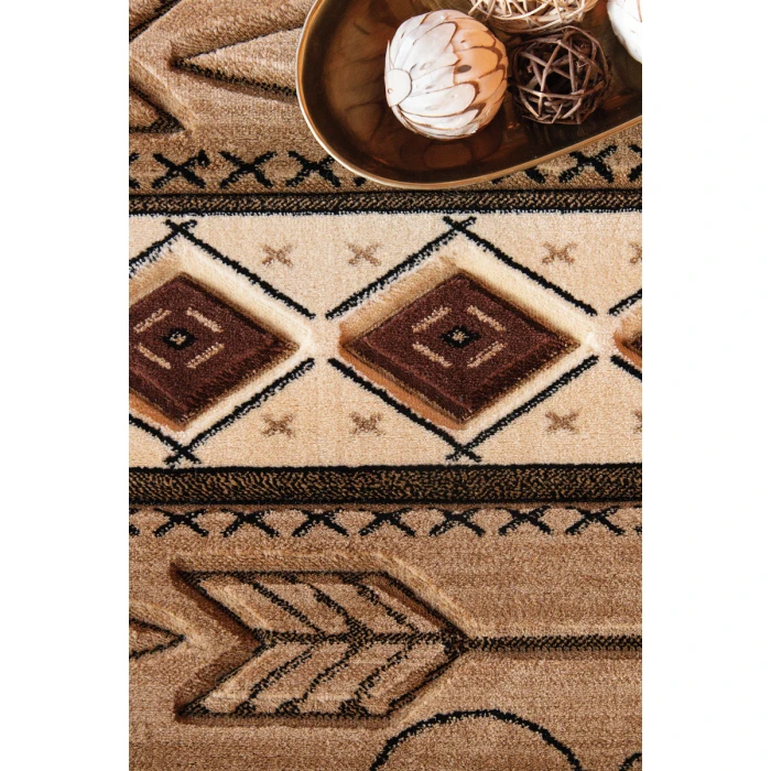 United Weavers Cottage Beige 2055-41826 2 ft. 7 in. X 4 ft. 2 in. Rectangle Rug