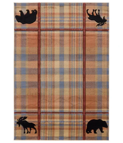 United Weavers Cottage Multi 2055-40075 1 ft. 10 in. X 2 ft. 8 in. Rectangle Rug