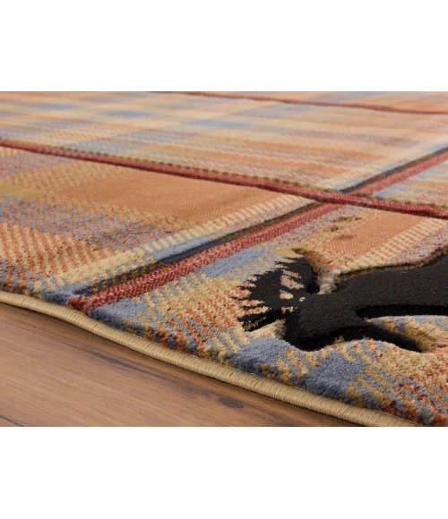 United Weavers Cottage Multi 2055-40075 1 ft. 10 in. X 2 ft. 8 in. Rectangle Rug