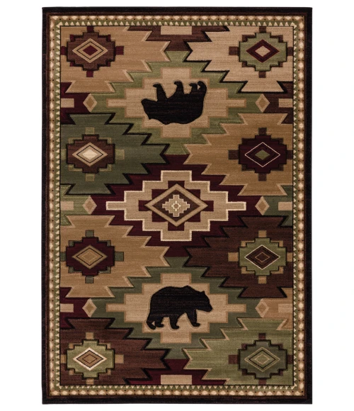 United Weavers Cottage Multi 2055-40175 7 ft. 10 in. X 10 ft. 6 in. Rectangle Rug