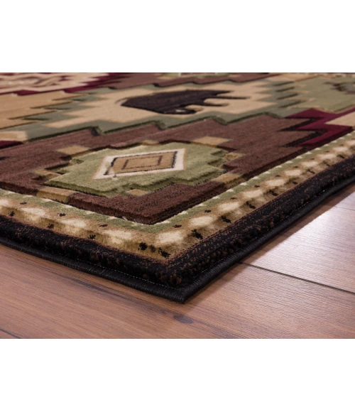 United Weavers Cottage Multi 2055-40175 7 ft. 10 in. X 10 ft. 6 in. Rectangle Rug
