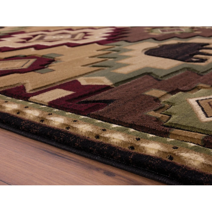 United Weavers Cottage Multi 2055-40175 5 ft. 3 in. X 7 ft. 6 in. Rectangle Rug