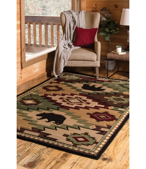 United Weavers Cottage Multi 2055-40175 7 ft. 10 in. X 10 ft. 6 in. Rectangle Rug