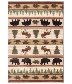 United Weavers Cottage Beige 2055-40226 1 ft. 10 in. X 2 ft. 8 in. Rectangle Rug