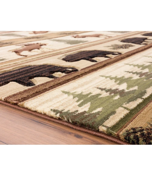 United Weavers Cottage Beige 2055-40226 1 ft. 10 in. X 2 ft. 8 in. Rectangle Rug
