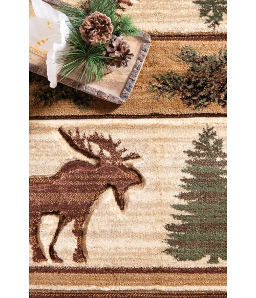 United Weavers Cottage Beige 2055-40226 1 ft. 10 in. X 2 ft. 8 in. Rectangle Rug