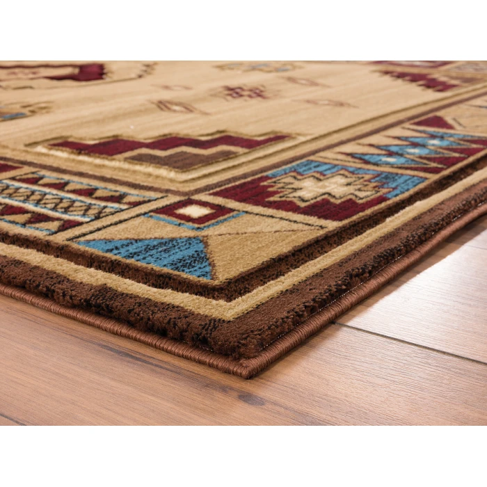 United Weavers Cottage Beige 2055-40326 1 ft. 10 in. X 2 ft. 8 in. Rectangle Rug