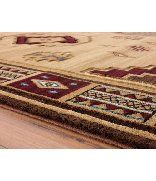 United Weavers Cottage Beige 2055-40326 1 ft. 10 in. X 2 ft. 8 in. Rectangle Rug