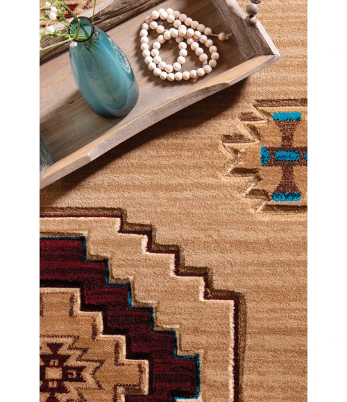 United Weavers Cottage Beige 2055-40326 1 ft. 10 in. X 2 ft. 8 in. Rectangle Rug