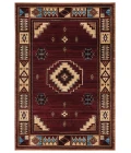 United Weavers Cottage Burgundy 2055-40334 7 ft. 10 in. X 10 ft. 6 in. Rectangle Rug