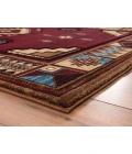 United Weavers Cottage Burgundy 2055-40334 7 ft. 10 in. X 10 ft. 6 in. Rectangle Rug