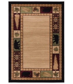 United Weavers Cottage Beige 2055-40426 1 ft. 10 in. X 2 ft. 8 in. Rectangle Rug