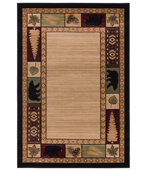 United Weavers Cottage Beige 2055-40426 1 ft. 10 in. X 2 ft. 8 in. Rectangle Rug