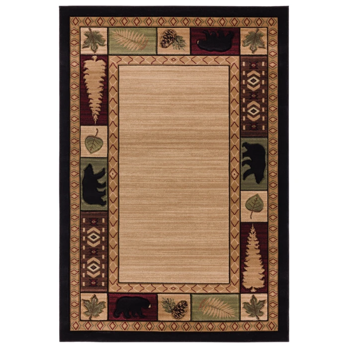 United Weavers Cottage Beige 2055-40426 2 ft. 7 in. X 4 ft. 2 in. Rectangle Rug