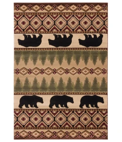 United Weavers Cottage Beige 2055-40526 1 ft. 10 in. X 2 ft. 8 in. Rectangle Rug