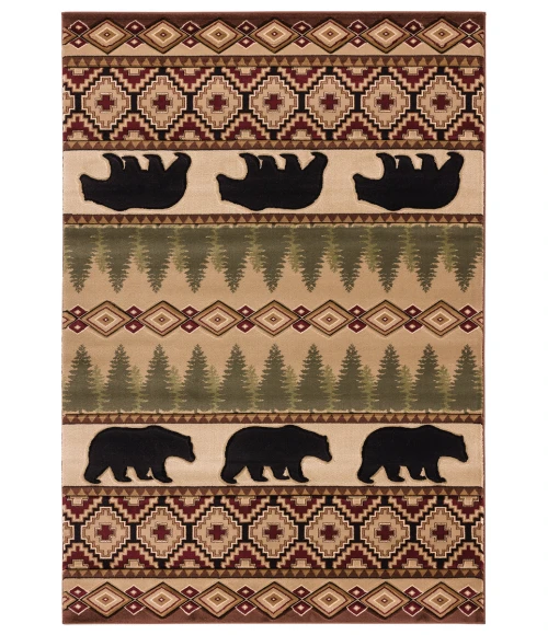United Weavers Cottage Beige 2055-40526 7 ft. 10 in. X 10 ft. 6 in. Rectangle Rug