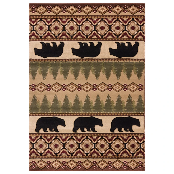 United Weavers Cottage Beige 2055-40526 2 ft. 7 in. X 4 ft. 2 in. Rectangle Rug