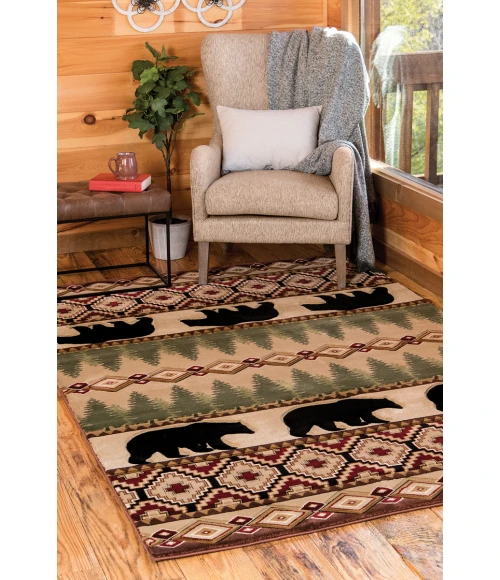 United Weavers Cottage Beige 2055-40526 7 ft. 10 in. X 10 ft. 6 in. Rectangle Rug