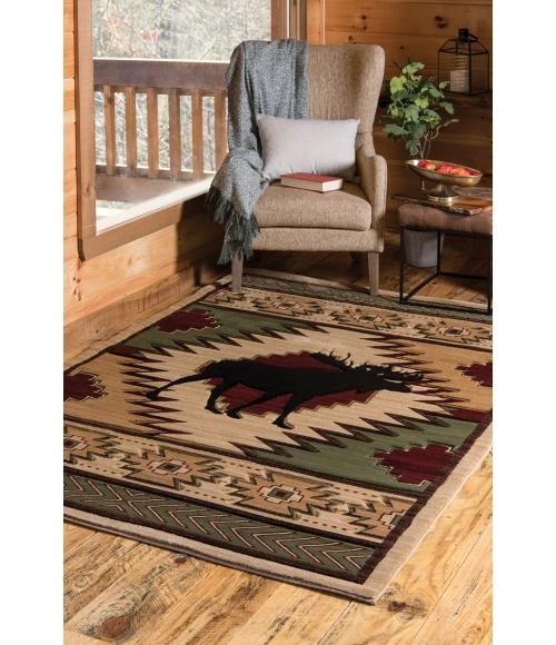 United Weavers Cottage Beige 2055-40626 7 ft. 10 in. X 10 ft. 6 in. Rectangle Rug