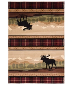 United Weavers Cottage Beige 2055-40726 1 ft. 10 in. X 2 ft. 8 in. Rectangle Rug