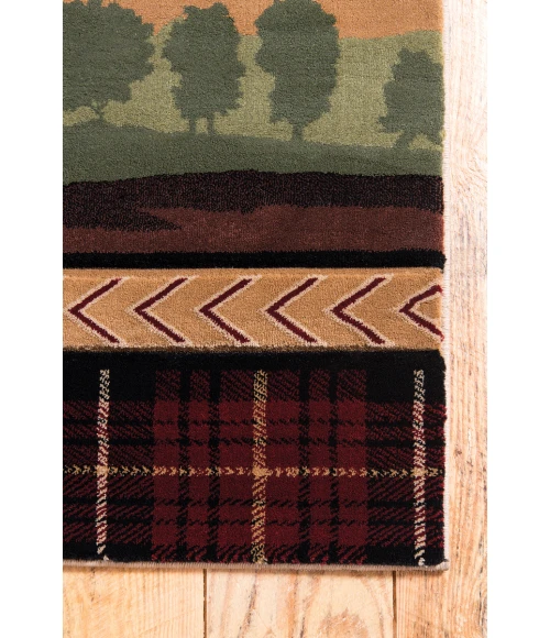 United Weavers Cottage Beige 2055-40726 5 ft. 3 in. X 7 ft. 6 in. Rectangle Rug