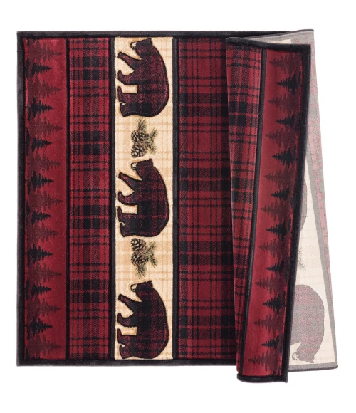 United Weavers Cottage Burgundy 2055-40834 1 ft. 10 in. X 2 ft. 8 in. Rectangle Rug