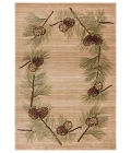 United Weavers Cottage Beige 2055-40926 1 ft. 10 in. X 2 ft. 8 in. Rectangle Rug