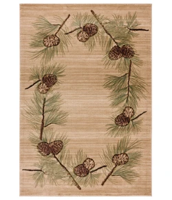United Weavers Cottage Beige 2055-40926 1 ft. 10 in. X 2 ft. 8 in. Rectangle Rug