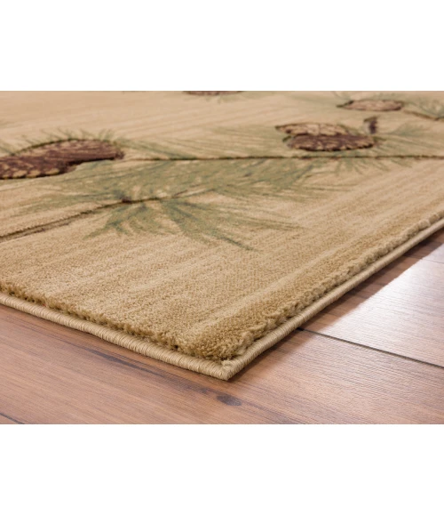 United Weavers Cottage Beige 2055-40926 1 ft. 10 in. X 2 ft. 8 in. Rectangle Rug