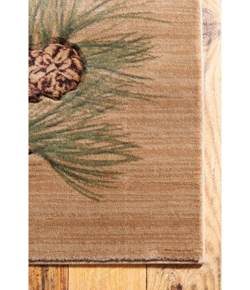 United Weavers Cottage Beige 2055-40926 1 ft. 10 in. X 2 ft. 8 in. Rectangle Rug