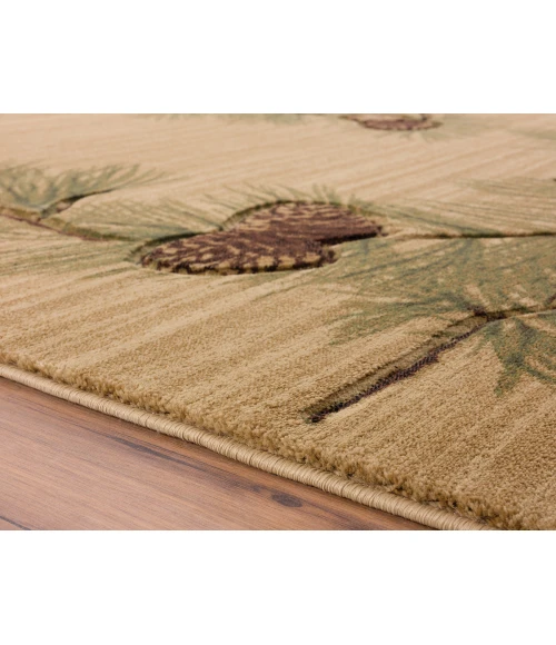 United Weavers Cottage Beige 2055-40926 1 ft. 10 in. X 2 ft. 8 in. Rectangle Rug