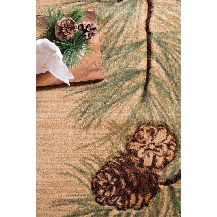 United Weavers Cottage Beige 2055-40926 1 ft. 10 in. X 2 ft. 8 in. Rectangle Rug