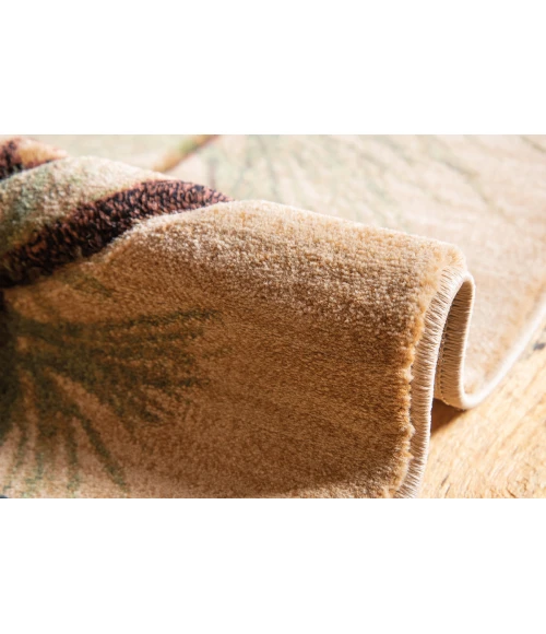 United Weavers Cottage Beige 2055-40926 1 ft. 10 in. X 2 ft. 8 in. Rectangle Rug