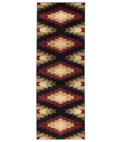 United Weavers Cottage Multi 2055-41175 2 ft. 7 in. X 7 ft. 4 in. Rectangle Rug