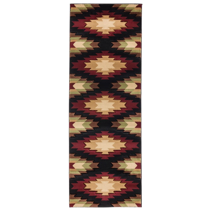 United Weavers Cottage Multi 2055-41175 2 ft. 7 in. X 7 ft. 4 in. Rectangle Rug