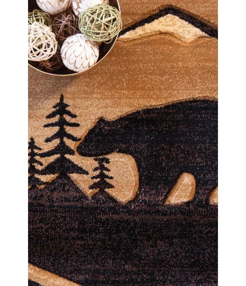 United Weavers Cottage Beige 2055-41226 2 ft. 7 in. X 7 ft. 4 in. Rectangle Rug